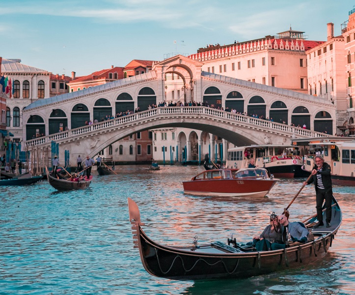 Venezia è una città costruita sulle acque del Mare Adriatico
